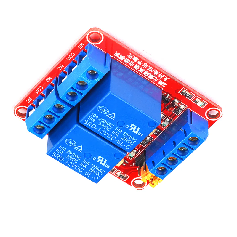 2-Channel 12V Relay Module for Arduino & Raspberry Pi - Image 3
