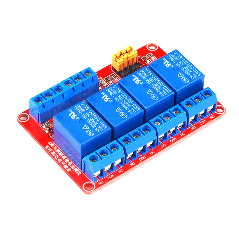 4-Channel 24V Relay Module for Arduino & Raspberry Pi - Image 2