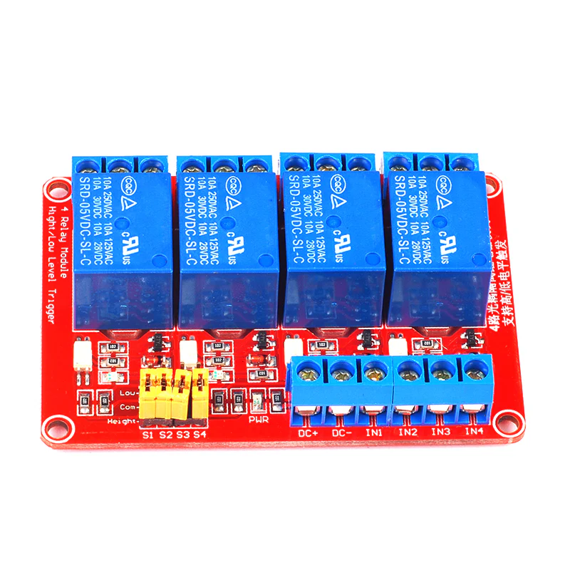 4-Channel 24V Relay Module for Arduino & Raspberry Pi - Image 3