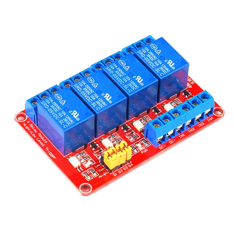 4-Channel 24V Relay Module for Arduino & Raspberry Pi - Image 4