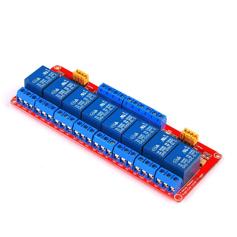 8-Channel 5V Relay Module for Arduino & Raspberry Pi - Image 4