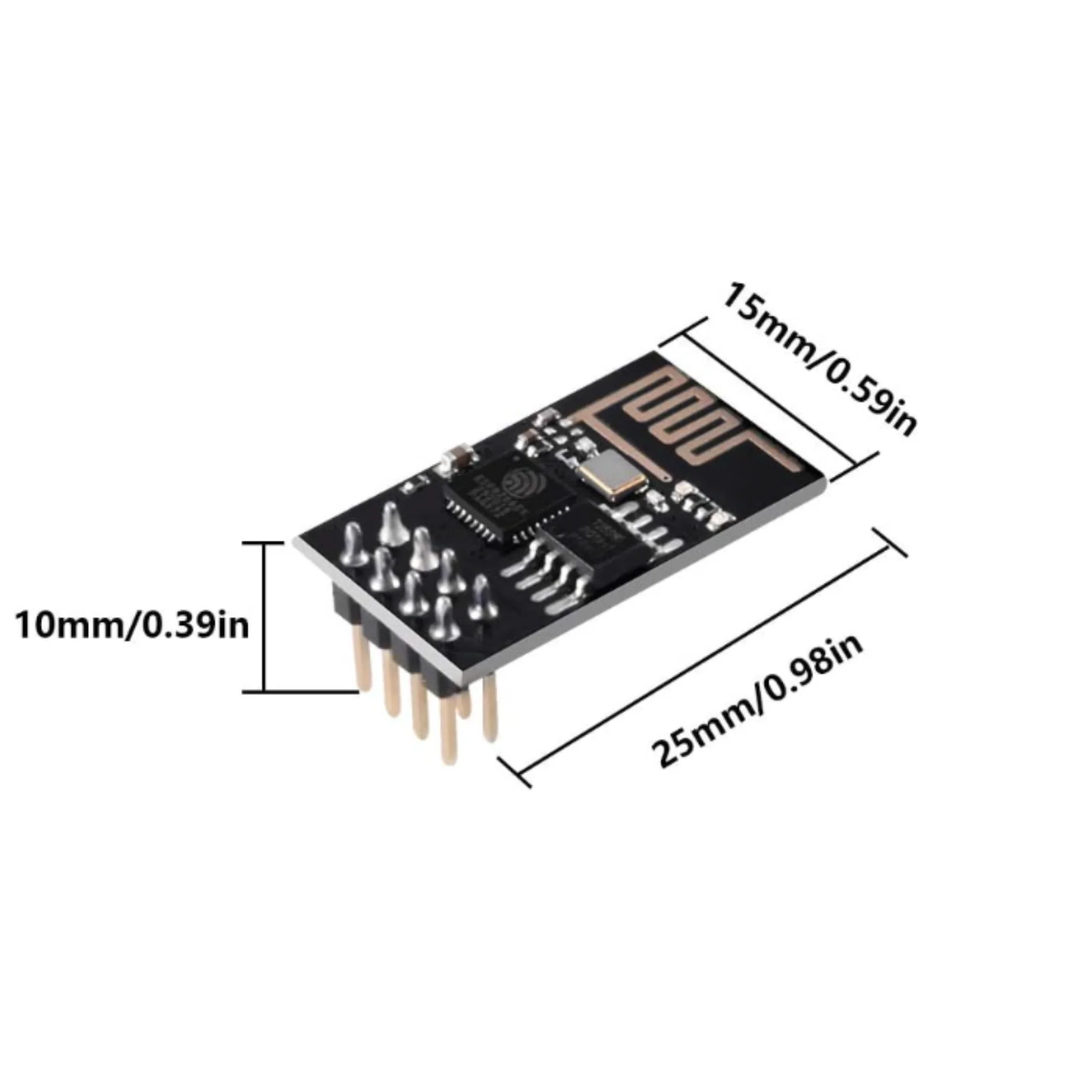 ESP8266 ESP-01 Serial WiFi Module 1MB Wireless Transceiver for IoT - Image 4