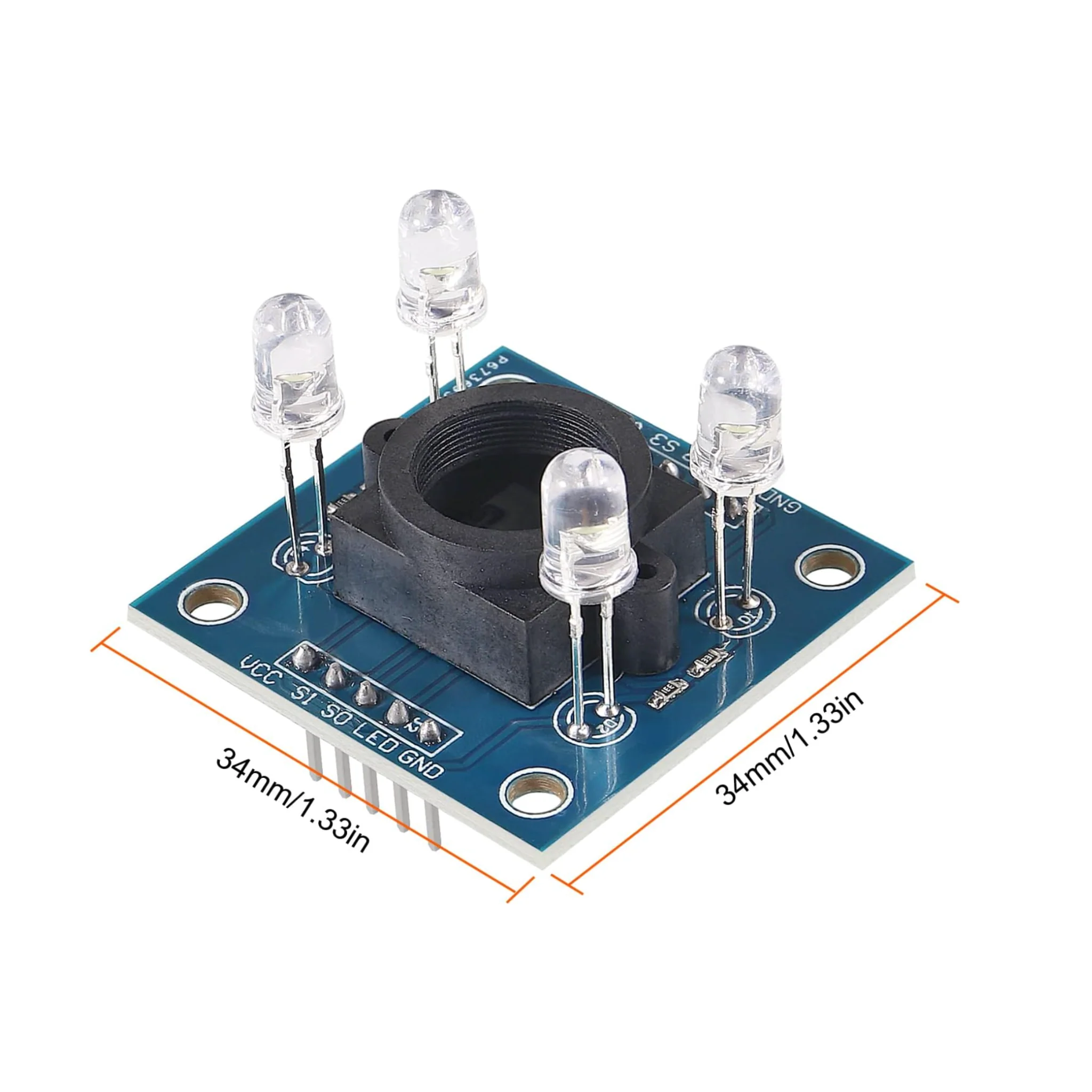 GY-31 TCS3200 RGB Color Recognition Sensor for Arduino & ESP32 - Image 3