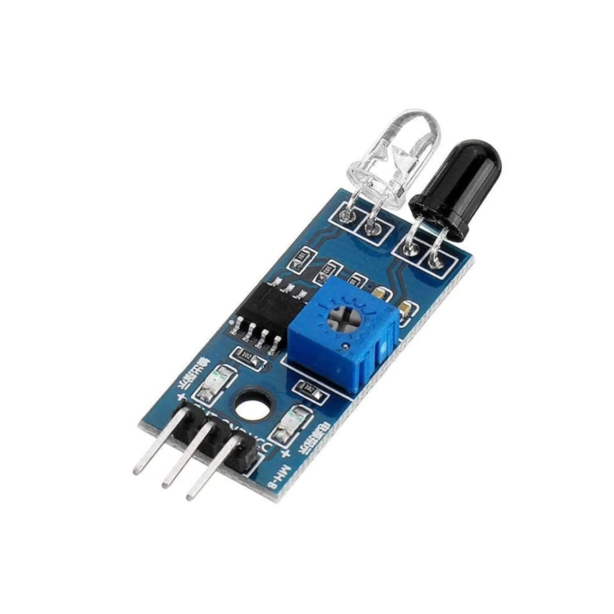 IR Infrared Obstacle Avoidance Sensor Module for Arduino & ESP32