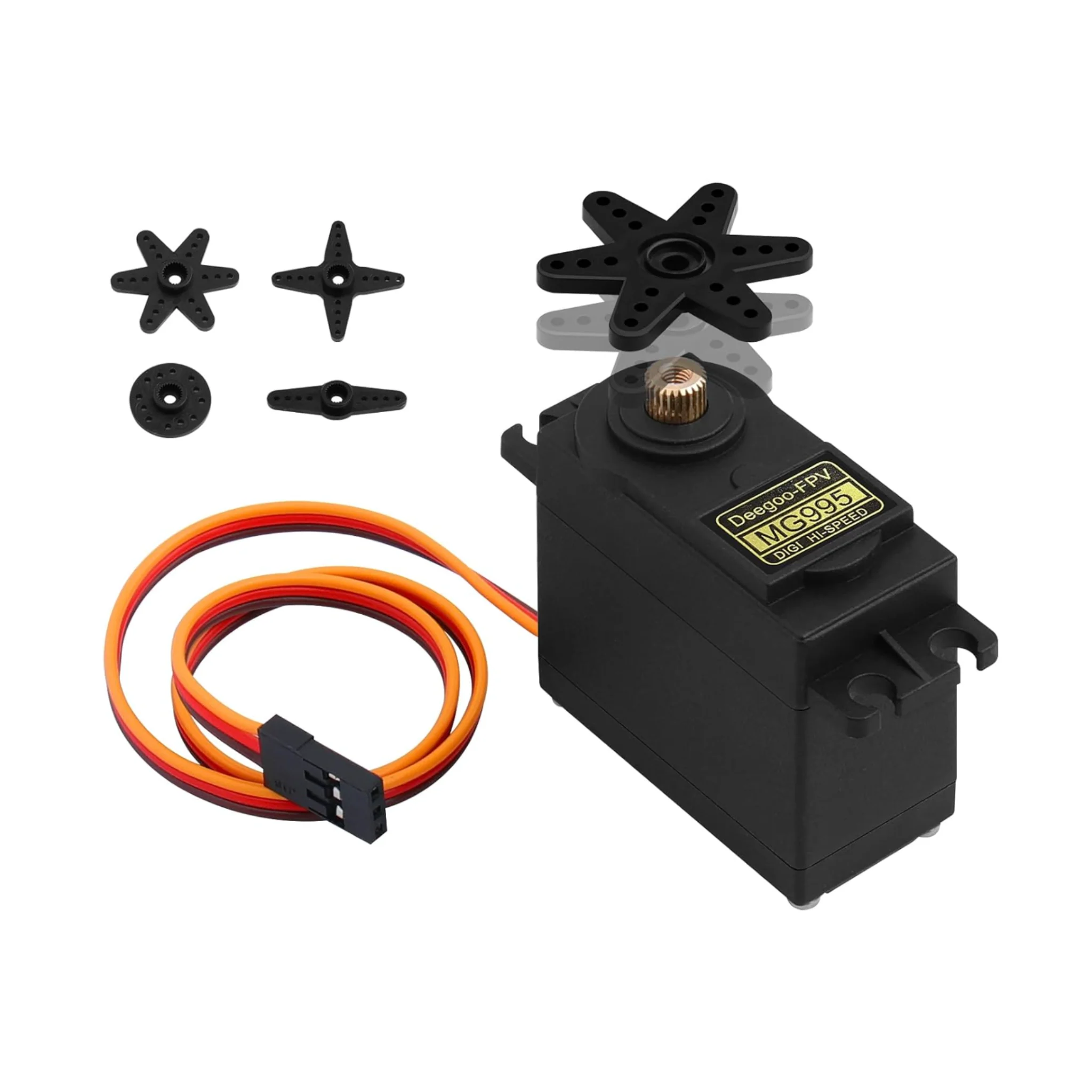 MG995 Metal Gear Servo Motor 12kg High Torque 180 Degree - Image 2