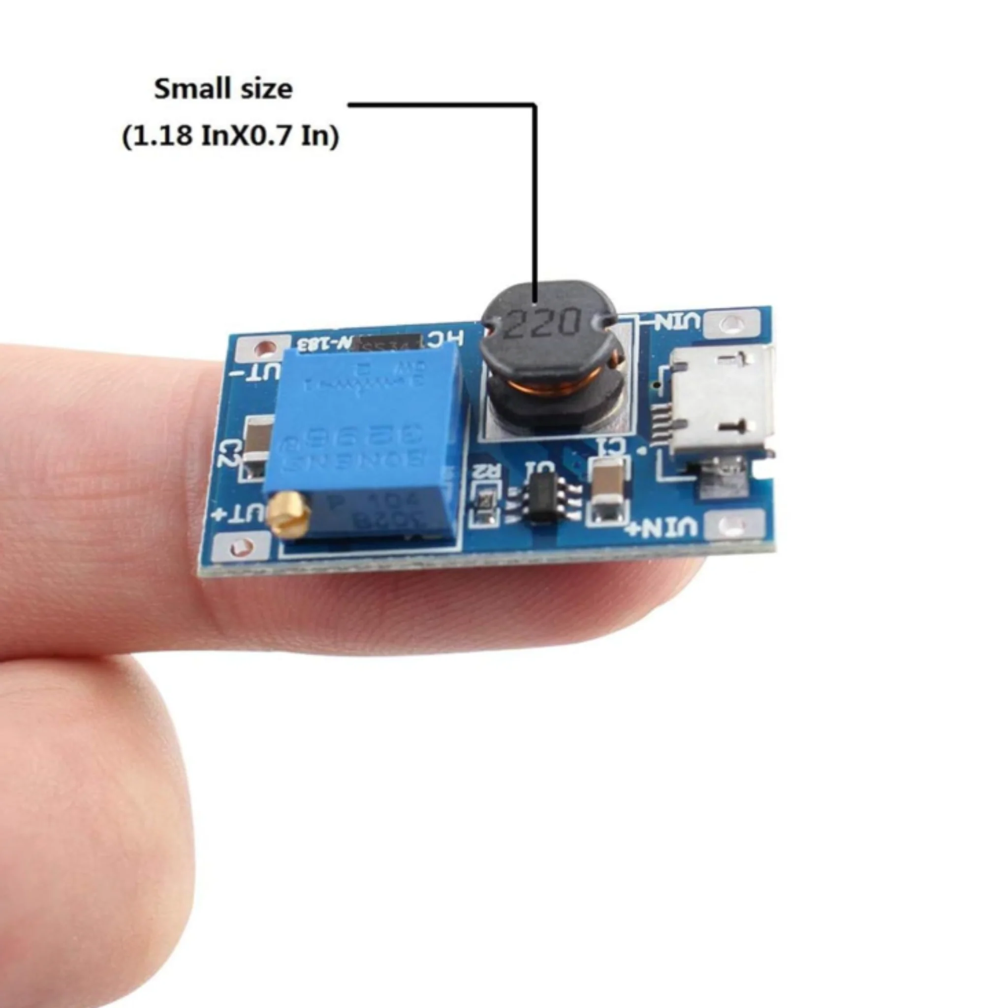 MT3608 DC-DC Step-Up Boost Converter 2A Adjustable Power Module for Arduino - Image 4