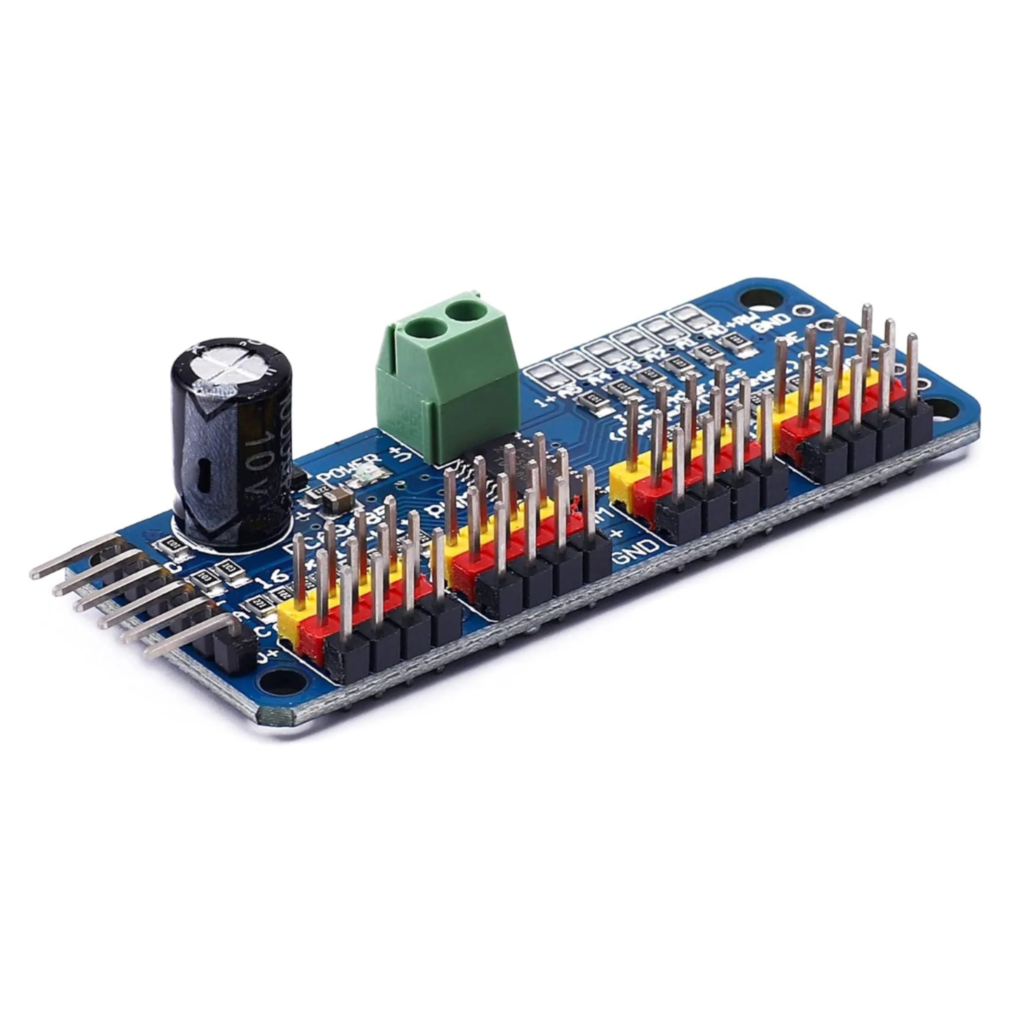 PCA9685 16-Channel 12-Bit PWM Servo Motor Driver I2C for Arduino & Raspberry Pi