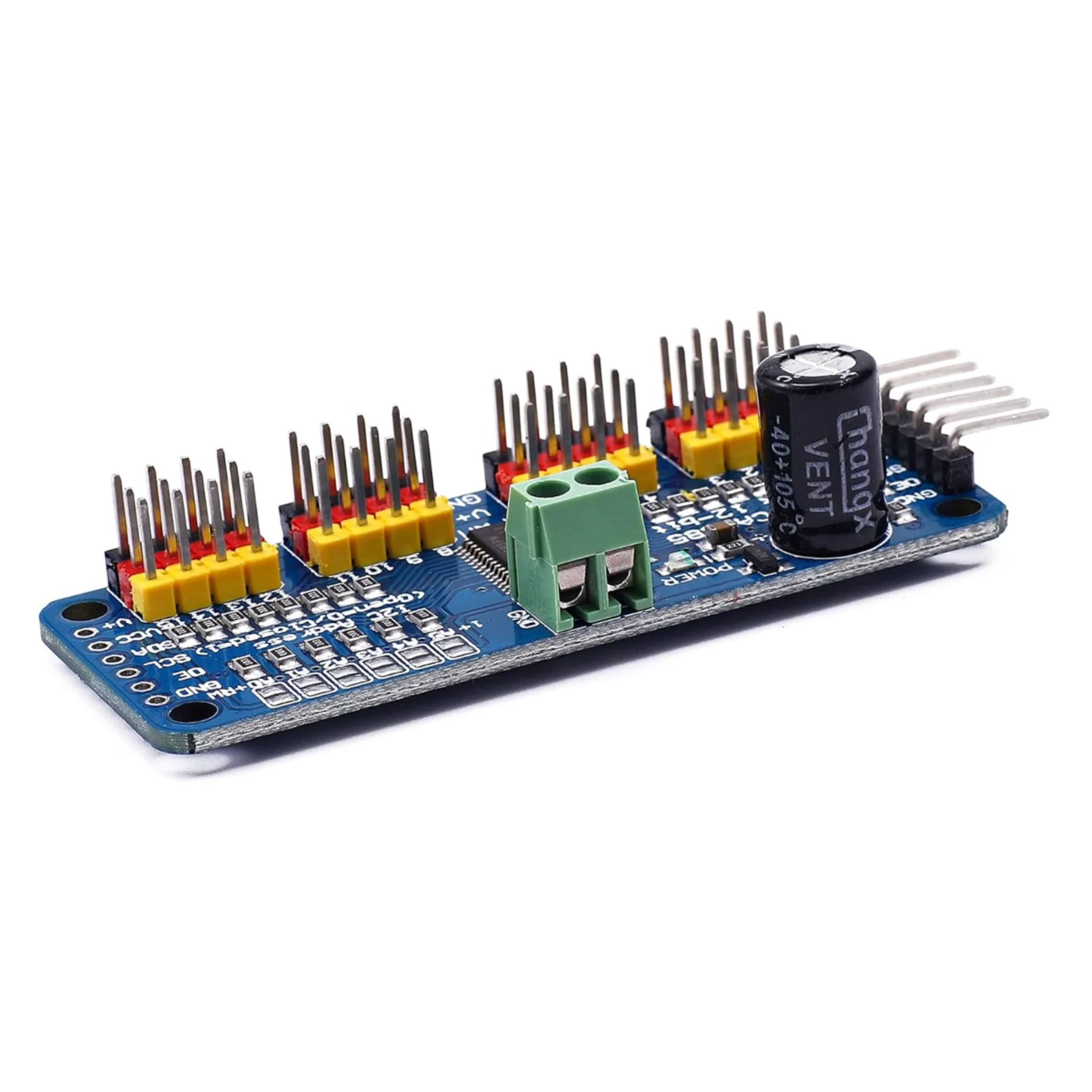 PCA9685 16-Channel 12-Bit PWM Servo Motor Driver I2C for Arduino & Raspberry Pi - Image 2