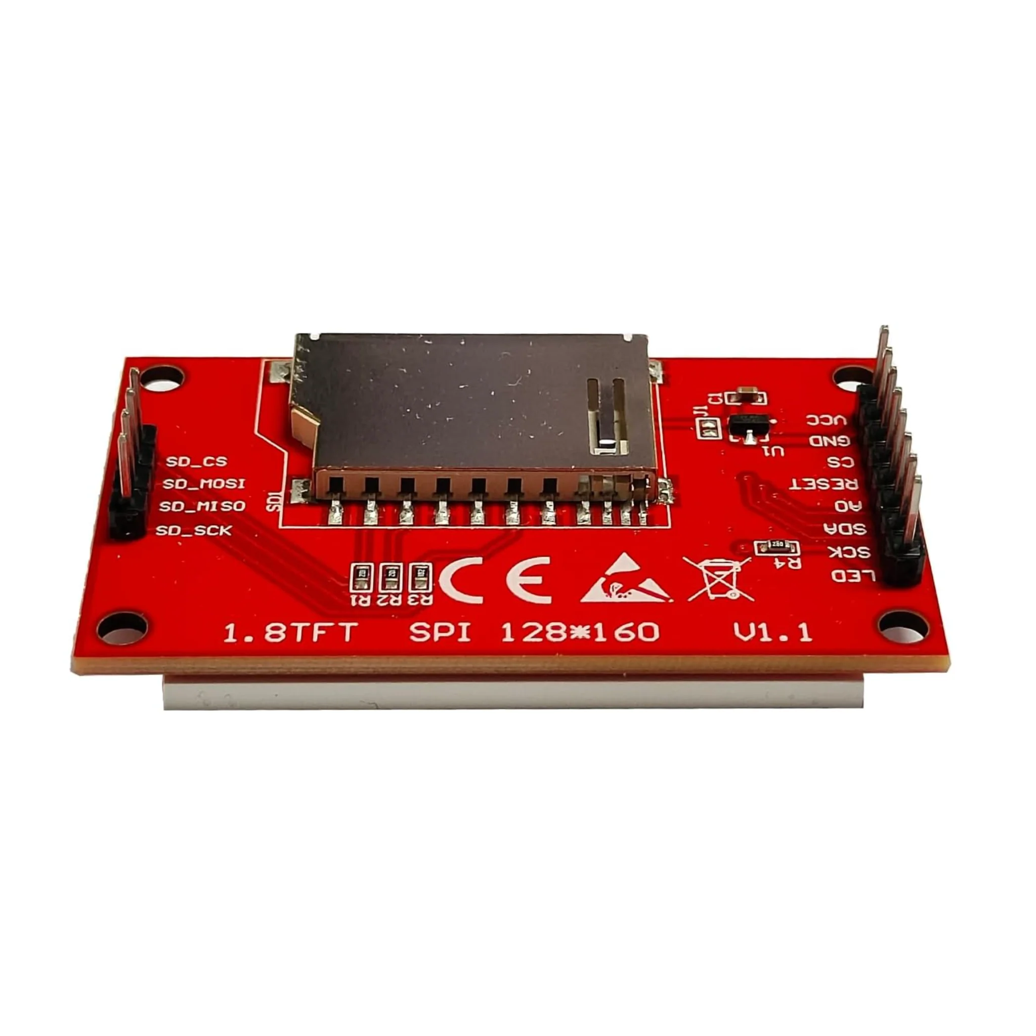 1.8" TFT LCD Display 128x160 Pre-Soldered Both Sides for Arduino & ESP32 - Image 5