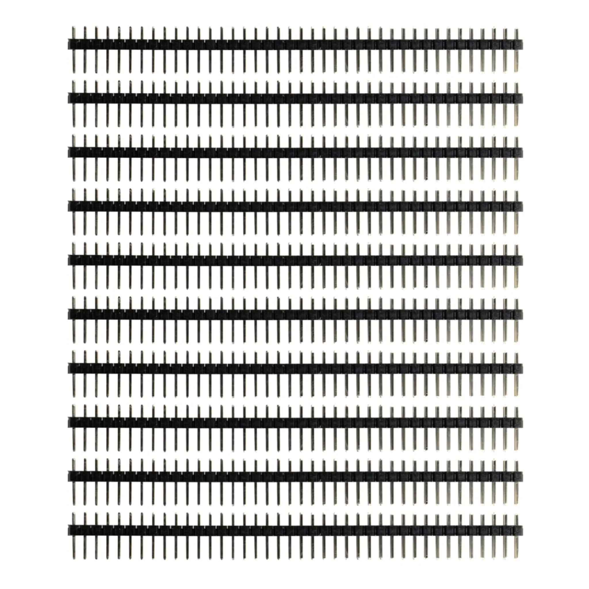 10-Pack 1x40 Male Pin Header 2.54mm for Arduino & Raspberry Pi - Image 4
