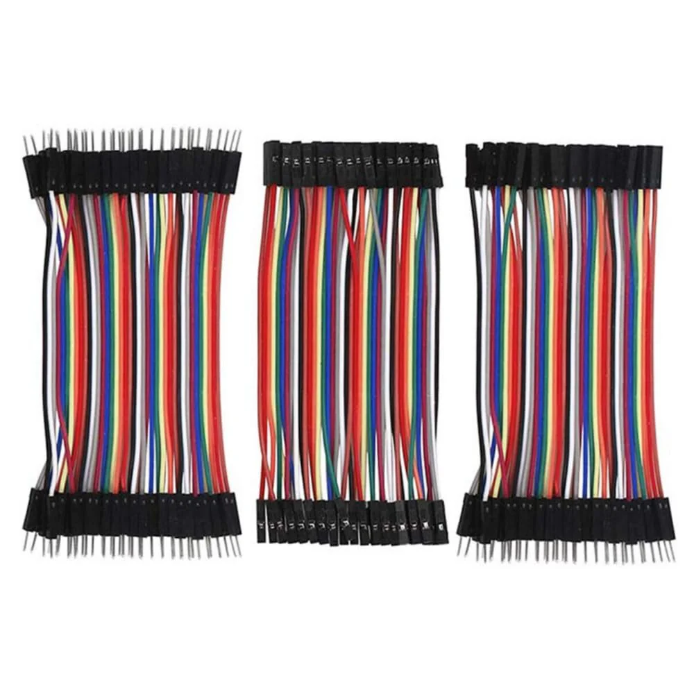 120pcs 10cm Jumper Wire Set M-F, M-M, F-F for Arduino & Raspberry Pi