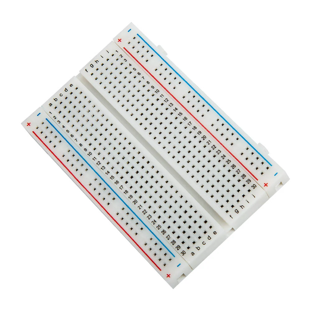 400-Point Small Solderless Breadboard for Arduino, Raspberry Pi & ESP32 - Image 3
