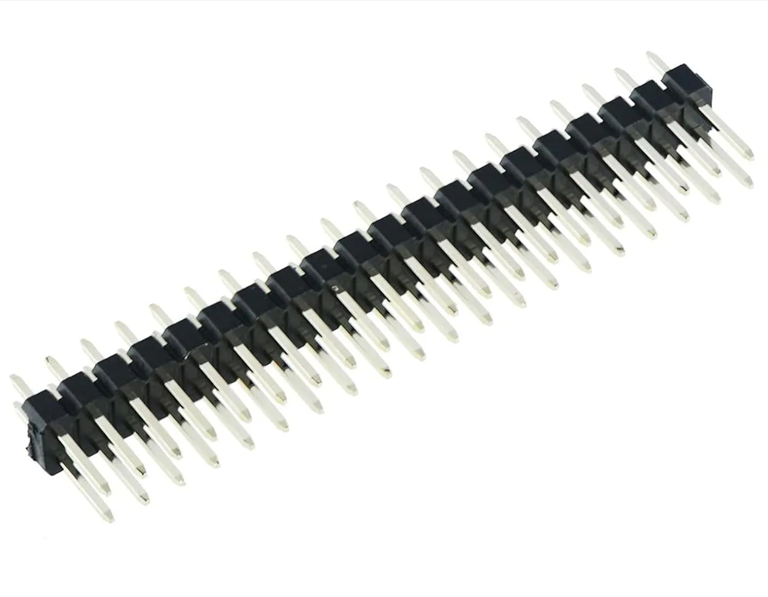 2x20 Pin Dual Male Header Pins 5-Pack for Raspberry Pi GPIO, Arduino & ESP32 - Image 3