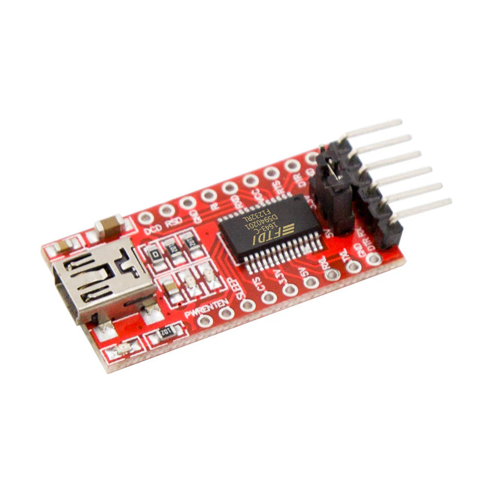 FT232RL Mini USB to TTL Serial Converter 2-Pack 3.3V/5V for Arduino & Raspberry Pi - Image 3