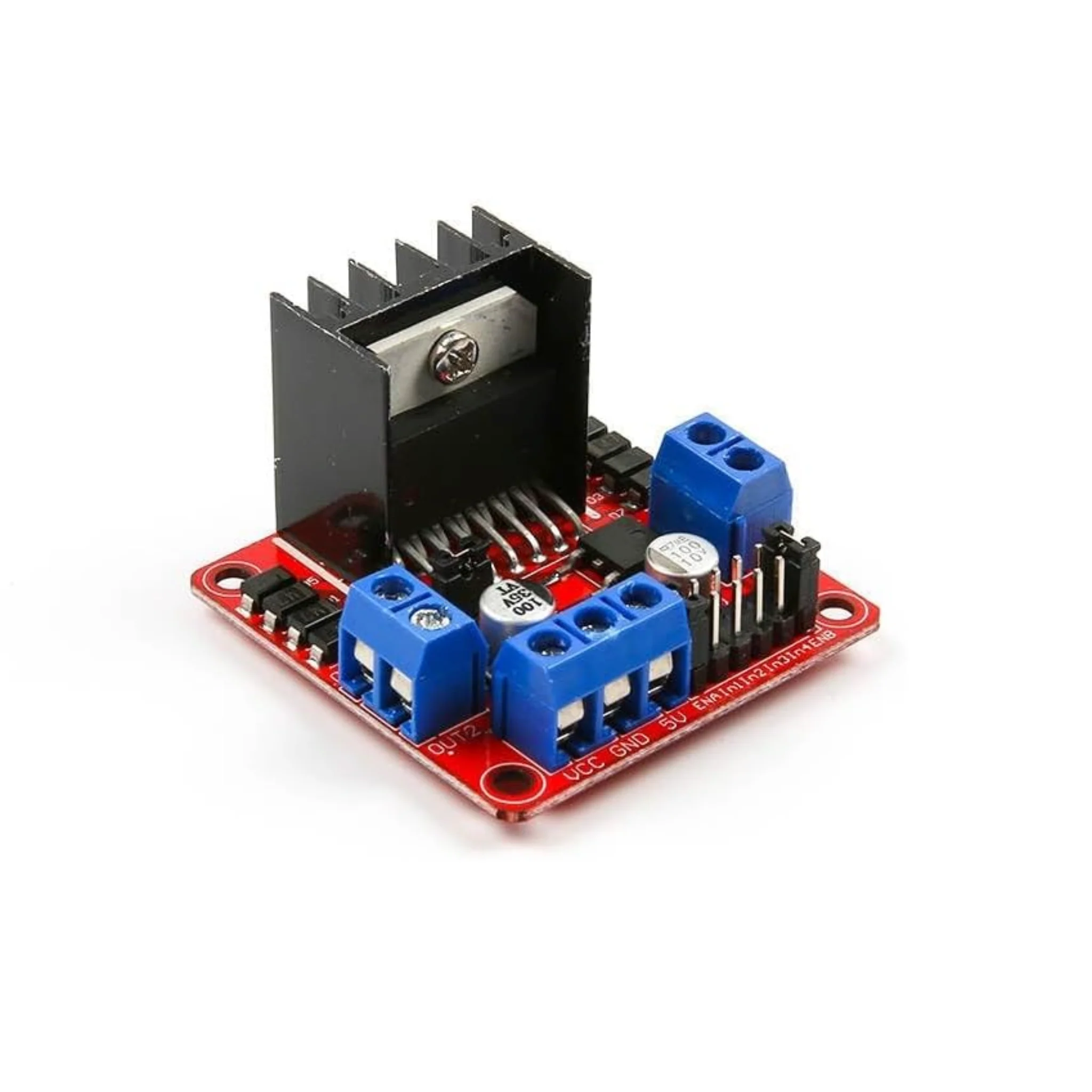 L298N Motor Driver Board for Arduino & Raspberry Pi DC and Stepper Motors - Image 5