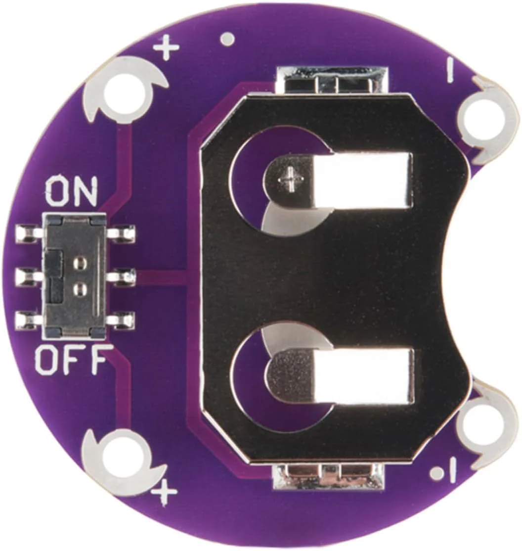 LilyPad CR2032 Coin Cell Battery Holder 3-Pack - Image 3