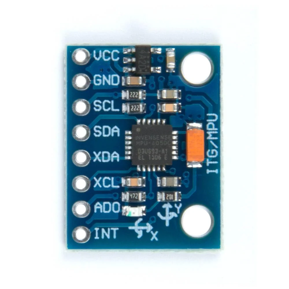 MPU6050 GY-521 V2 Unsoldered IMU Accelerometer & Gyroscope Sensor for Arduino - Image 3