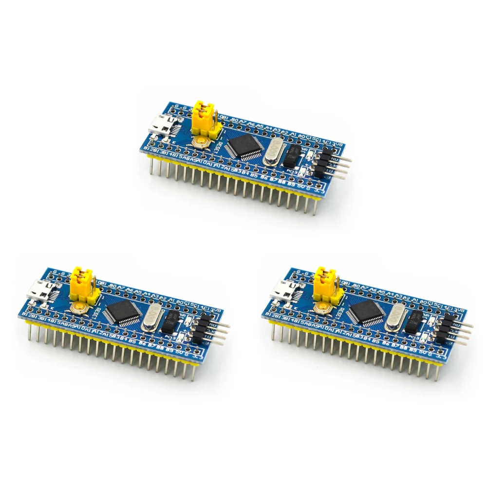 STM32F103C8T6 Blue Pill Pre-Soldered ARM Development Board Kit Pro USB V - Image 4