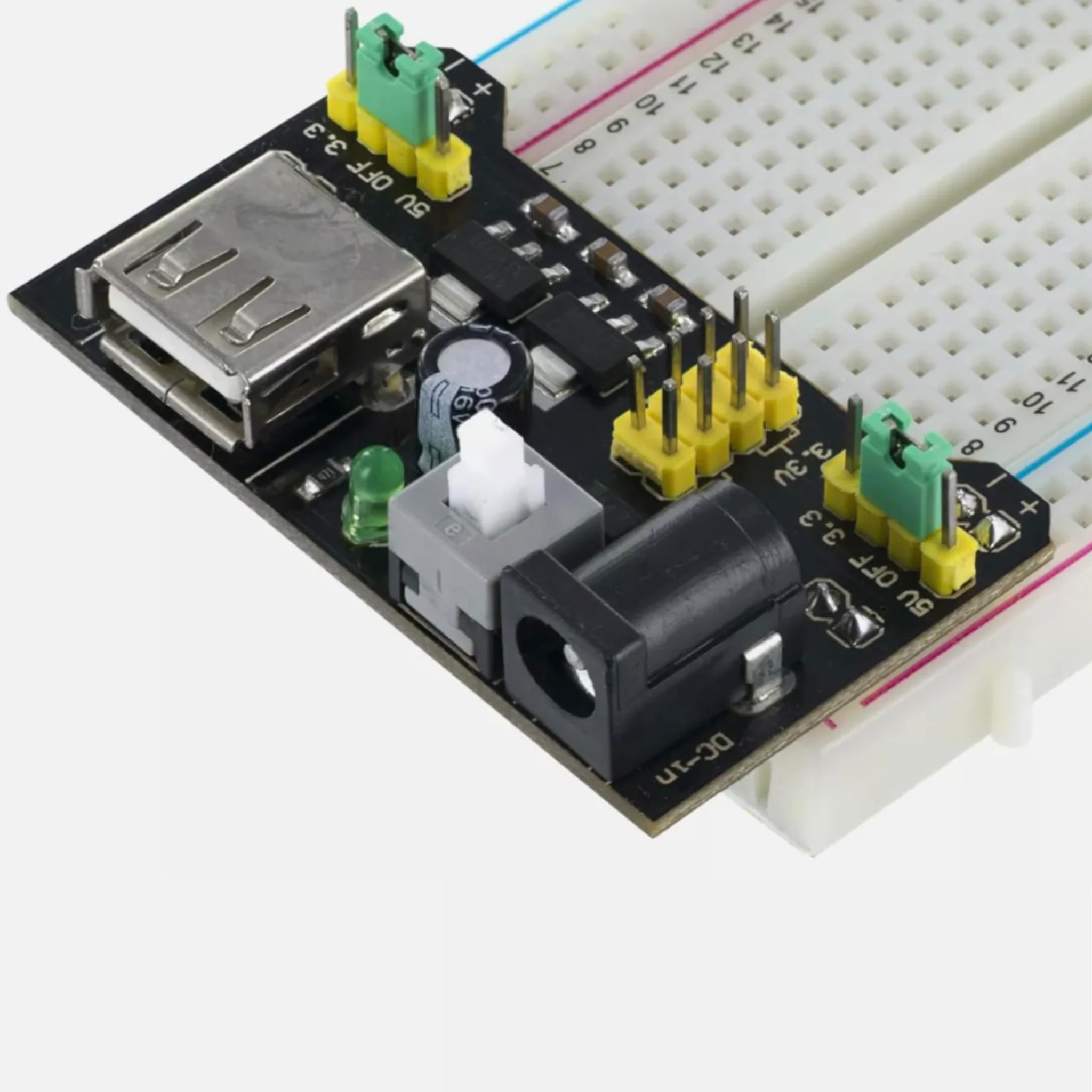 MB102 Breadboard Power Supply Module 3.3V/5V for Arduino - Image 6