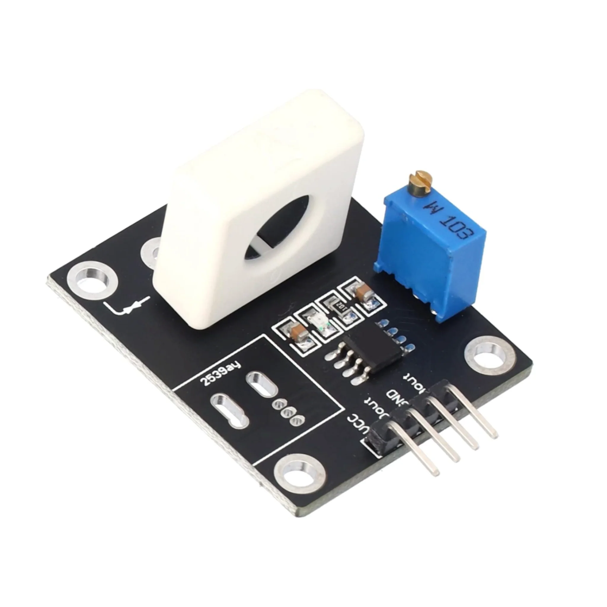 WCS1700 70A Hall-Effect Current Sensor Module with Overcurrent Detection